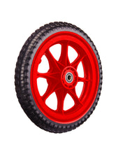 Load image into Gallery viewer, Zuca All Terrain Tubeless Foam Wheel / Red (Single Wheel)