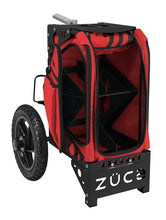 Load image into Gallery viewer, Zuca Disc Golf Cart / Infrared / Black