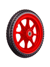 Load image into Gallery viewer, Zuca All Terrain Tubeless Foam Wheel / Red (Single Wheel)
