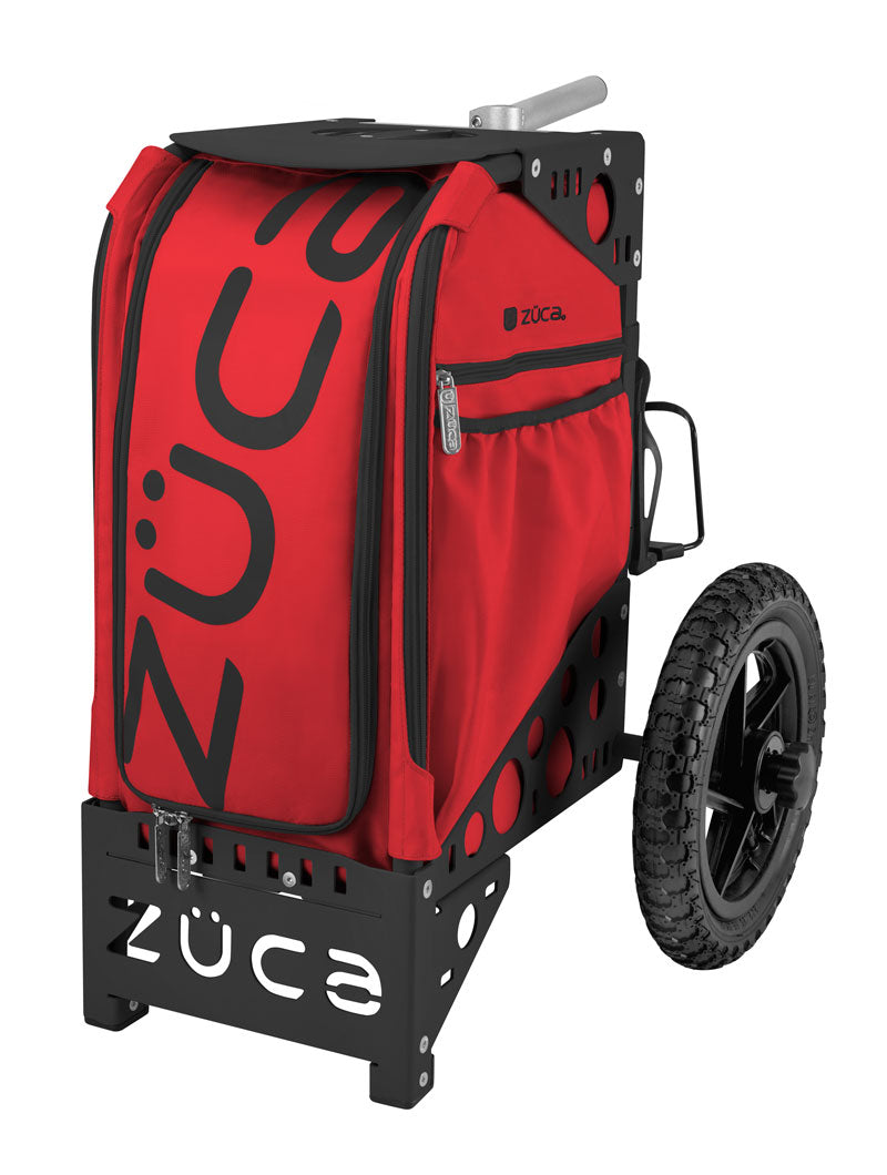 Zuca Disc Golf Cart / Infrared / Black